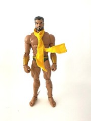 KC-SF-YL: 1/12 Yellow Fabric Wired Scarf for 6″ ~ 7″ Action Figures