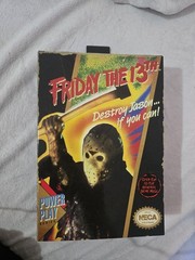 NES Video Game Jason Voorhess (Friday The 13th, NECA) **SEALED** With Music