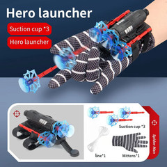 Anime Characters Children Toys Wrist Toy Set Action Figure New for Spiderman Glo