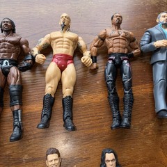 WWE Wrestling Action Figures Mixed Lot of 13