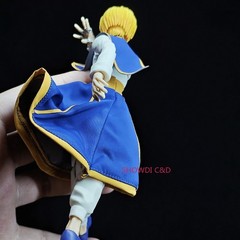 1/12 Custom Wired Blue Top+Skirt For 6” SHF Kurapika Action Figure（No Figure）