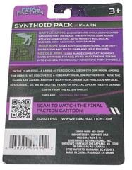 6 Final Faction Series 1 Accessory Packs Synthoid ACRM Razor Thunderbolt Cyber