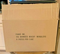 Wacky Wobblers The Monkees with Original Shipping Box