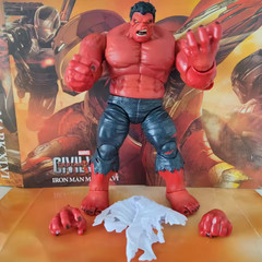 Marvel Legends Red Hulk Deluxe Target Exclusive Figure Loose Figure