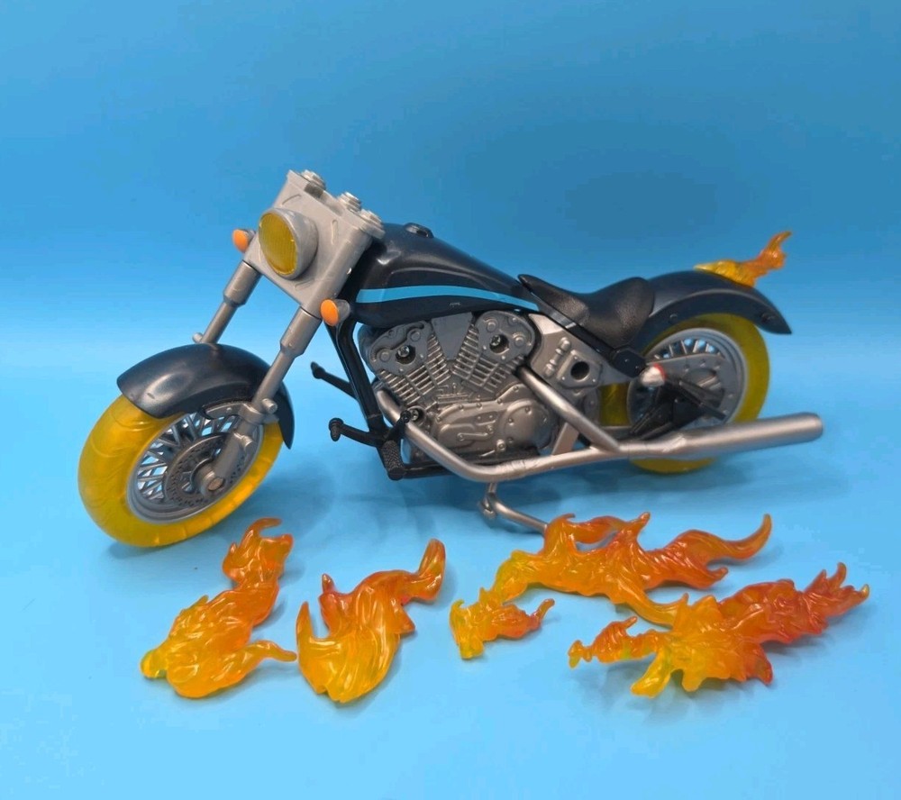 Marvel Legends Ghost Rider Deluxe Flame Cycle Motorcycle ONLY Incomplete