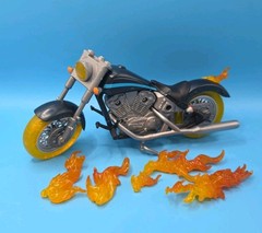 Marvel Legends Ghost Rider Deluxe Flame Cycle Motorcycle ONLY Incomplete