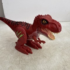 T-Rex Red Roaring Walking Light Up Dinosaur Battery Operated Zuru 12x7x3″