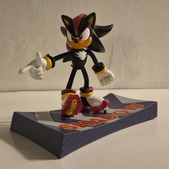 Rare Vintage Joyride Sonic Adventure 2 Shadow The Hedgehog Bendy Action Figure
