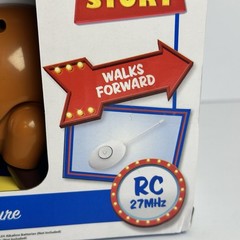 Disney Pixar Toy Story Slinky Dog Remote Control Figure Walks Forward Rc 27mhz