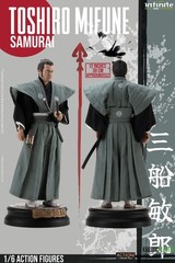 Infinite Statue X Kaustic Plastik Toshiro Mifune Samurai Ver. 1/6 Action Figure