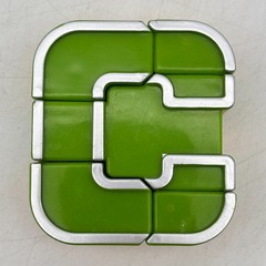 Alpha Bots Letter C Green Orange Silver Robots Alphabet Transformers