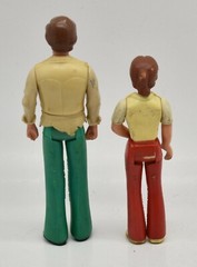 Father & Teenage Daughter From Dollhouse Decorator Set Fisher-Price