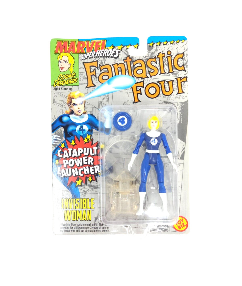 INVISIBLE WOMAN Action Figure Marvel Super Heroes Toy Biz 1994 Fantastic Four