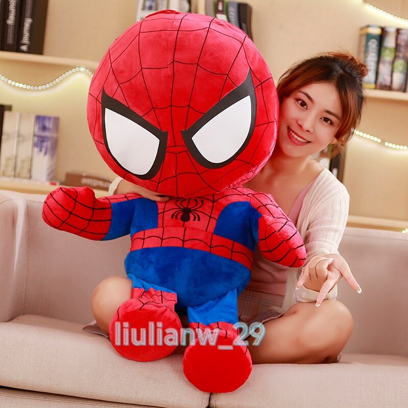 Comics Spider – Man Plush Doll New 1M Large Size PP Cotton Stuffed Toy Kids Gift
