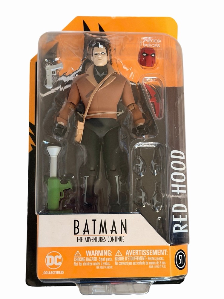 DC Collectibles Batman The Animated Series – Red Hood 7” Action Figure rare