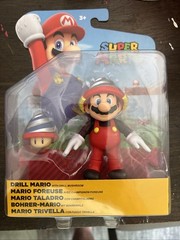 Super Mario Drill Mario World of Nintendo Jakks Pacific 5” 2026 In HN