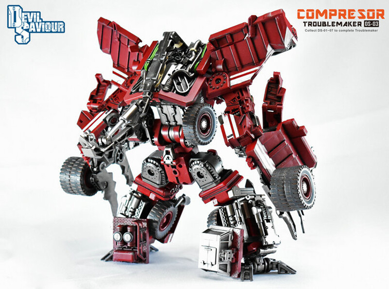 Toys Devastator Devil Saviour Ds-03 Overload Compresor Toys New