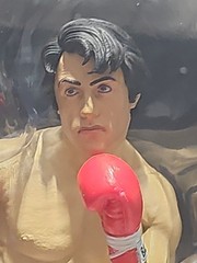 McFarlane Movie Maniacs Rocky Balboa Red Trunks Limited Platinum Ed. Figure NISP