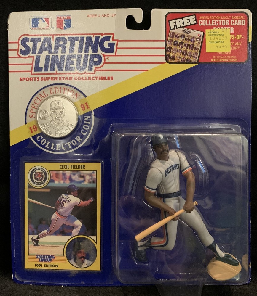 Cecil Fielder | Starting Lineup | Sports Super Star Collectibles | 1991 Edition