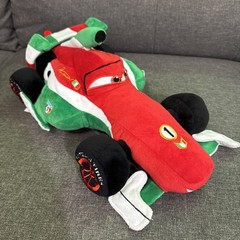 Pixar Cars 2 Francesco Bernoulli 16″ Plush Formula 1 Racing Car Disney Store
