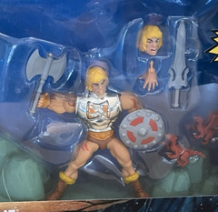 Masters of the Universe Retro Play HE MAN Armor Figure Lot Mattel BATTLE CAT NEW