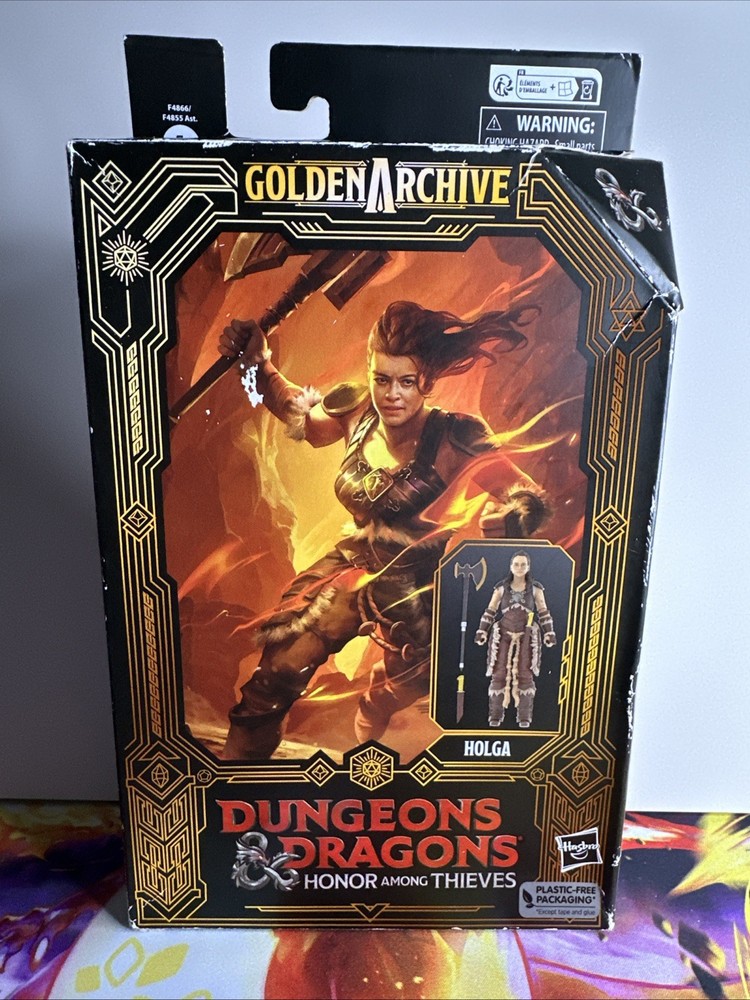 Dungeons & Dragons Holga Honor Among Thieves 6″ Figure Dmgd Box &SEALED CONTENTS