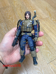 1:6 1:12 1:18 Daryl Dixon beard Head Sculpt For 12″ 6″ 3.75″ Action Figure Body