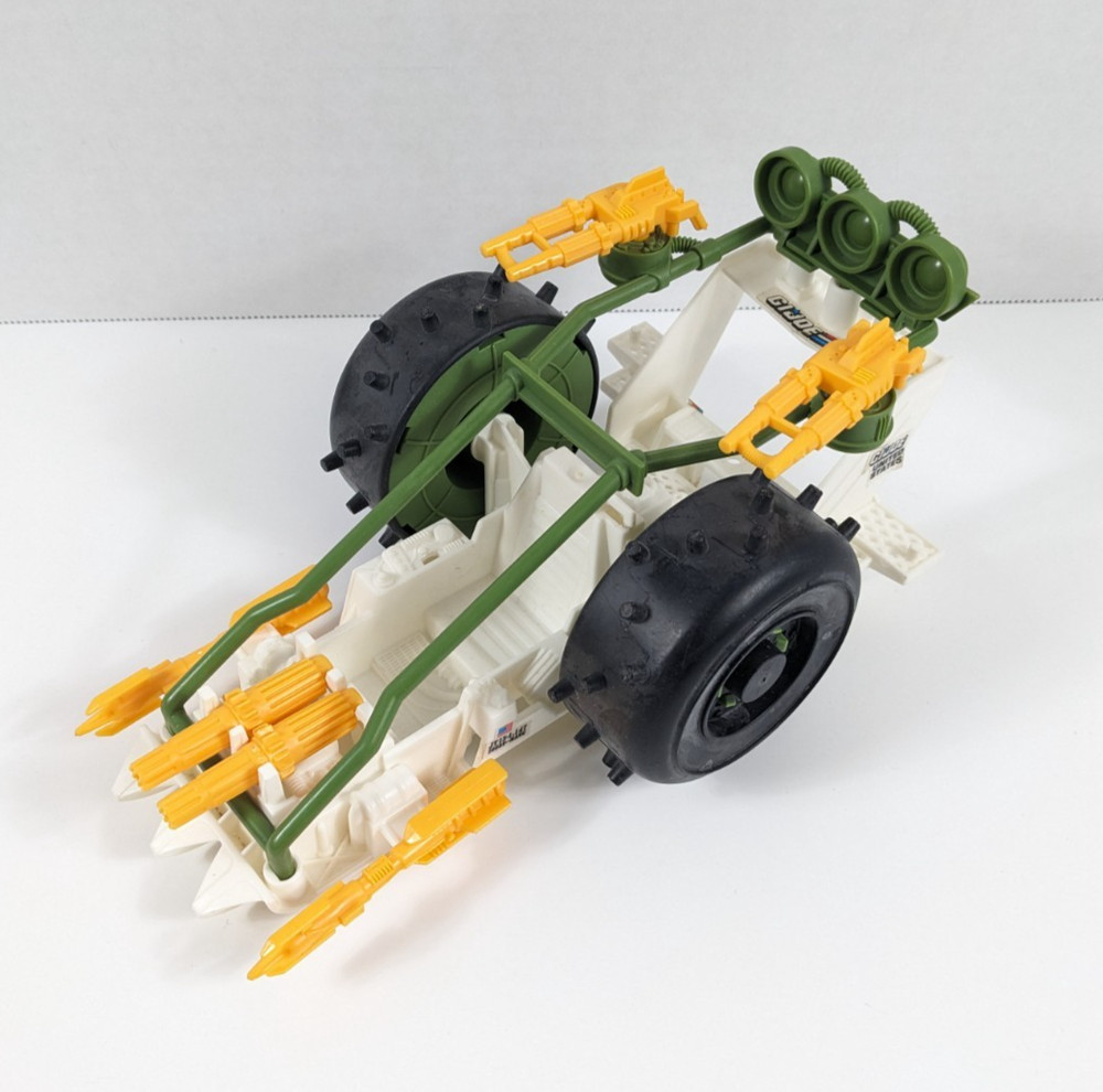 GI JOE Action Figure Toys ARCTIC BLAST Vehicle Used Incomplete 1989