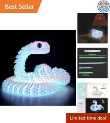 Unique 24in Interactive Snake Fidget Toy – Ideal for ADHD & Anxiety Relief