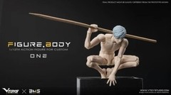 VTOYS X BMS VB002 1/12 Male Pale Flexible Jointed Body &Head Doll For 6″Figure