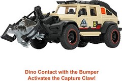 Matchbox RC Jurassic World Dominion Jeep Gladiator, 6-inch Dracorex, Claw