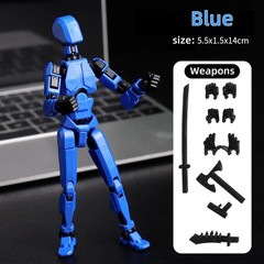 Titan13, Dummy 13, T13 Action Figure,Toy Robot, 3D Printed