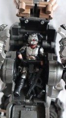 JOYTOY STEEL BONE 09 FIGHTING MECHA SILVER GUARDIAN 9″ Robot & Pilot t6