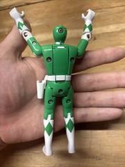 Lot of 3 Black Blue Green Power Rangers 1993 8″ Bandai Lot Fast Shipping