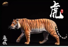 JxK 1/6 Bengal Tiger White Tiger Figure Animal Model Collect Toy Statue