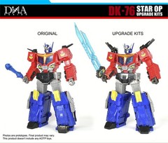 DNA DK-76 Sword Hands Filler Upgrade Kit For Thirteen Star OP HOT ROD WIRH BONUS
