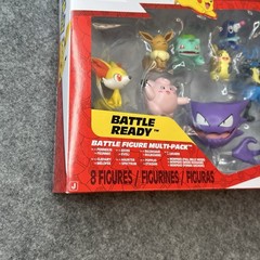 Pokemon Battle Ready Figure Multi-pack 8 Figures, Haunter, Eevee, Lucario, New!