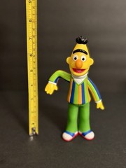 Sesame Street Rosita, Bert, and Super Grover, 7-inch collectible toy features