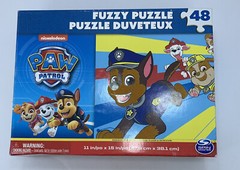 Paw Patrol Lot of Vehicles & 48 Pc Fuzzy Puzzle