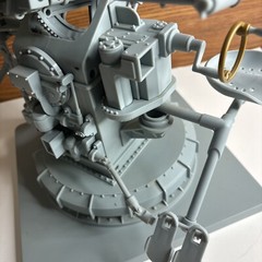 Custom WWII US Navy BOFORS 40MM A/A Gun; US Navy 1/6 +2 custom figs/oufit