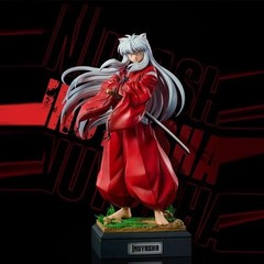 Anime Figure Inspired by Inuyasha‌ 32cm Collectible PVC Model Statue Unbranded