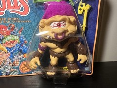 Battle Trolls TROLL-CLOPS 5.5″ Action Figure Vintage 1992 Hasbro Sealed On Card