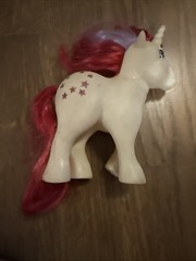 Lot Of 6 Vintage 1980s My Little Pony Toys, G1 Unicorns Pegasus