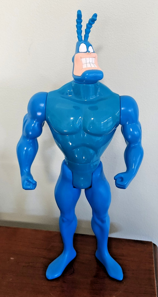 VTG 1994 Bandai Talking Tick 16” Talking Poseable Action Figure The Tick Cartoon