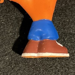 Crash Bandicoot Plastic Figure Toy PS1 Playstation Sony