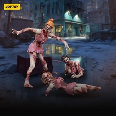 JOYTOY 1:25 action figures Dark Source Zombie Figure CheerLeaders