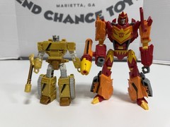 Transformers Comic Edition Autobot Flame & Emirate Xaaron 2-Pack SEE Desc