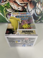 Funko Pop Deidara #1434 Naruto Shippuden Signed Roger Craig Smith PSA Inscribed
