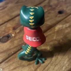 Geico Gecko Figure 4″ Brand Advertising Promo 2008 Figurine Toy