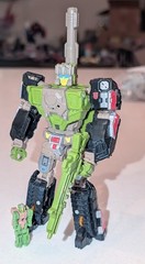 Transformers Retro HARDHEAD g1 Headmaster reissue walmart deluxe w Xtra Head